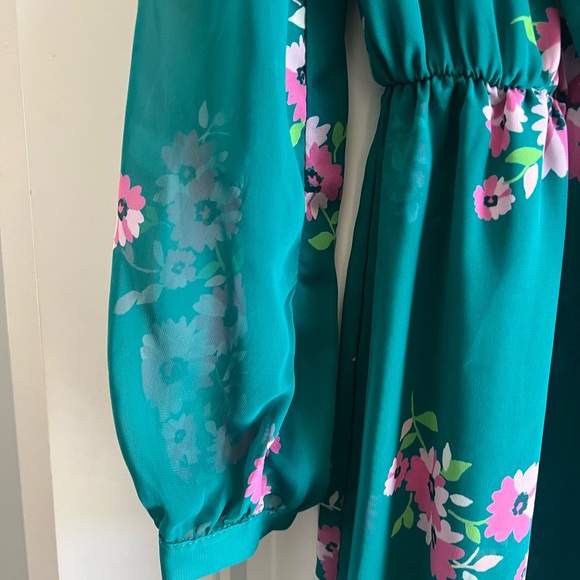 Altar’d State Long Sleeve Floral Dress - Picture 4 of 5